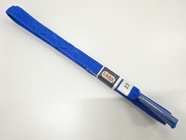 JAPANESE KIMONO / UNUSED HAND-TIED OBIJIME